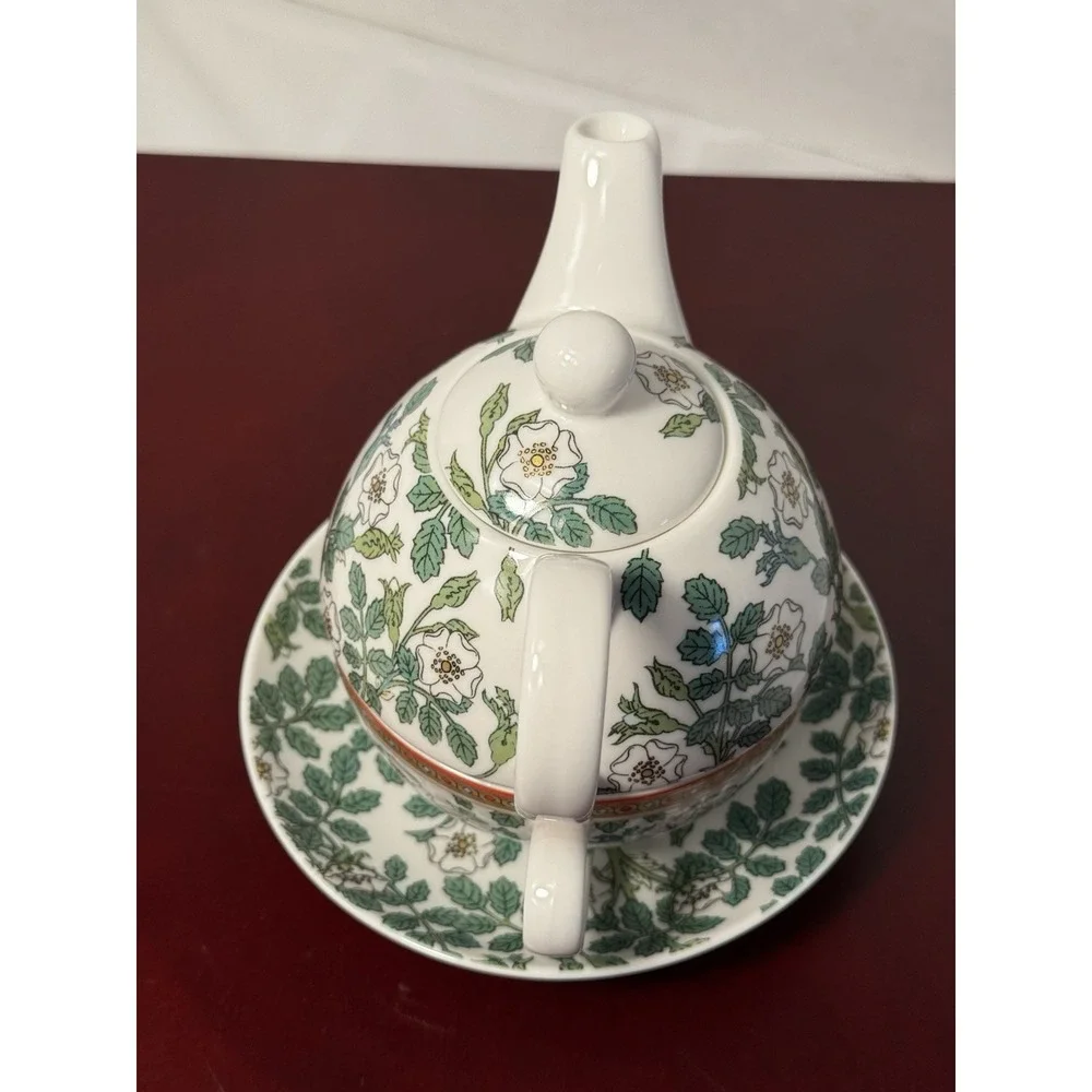 Gardenia Charm Fine Porcelain Tea For One Set